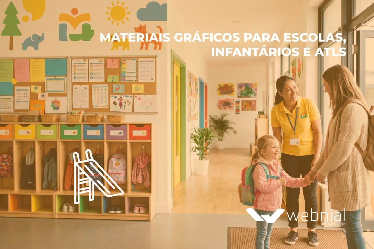 Materiais gráficos para escolas, infantários e ATLs 3 Materiais gráficos para escolas, infantários e ATLs