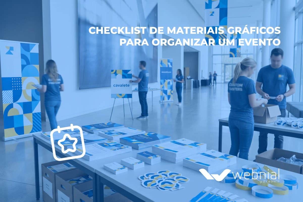 Checklist de materiais gráficos para organizar um evento 1 checklist de materiais graficos para organizar um evento Checklist de materiais gráficos para organizar um evento