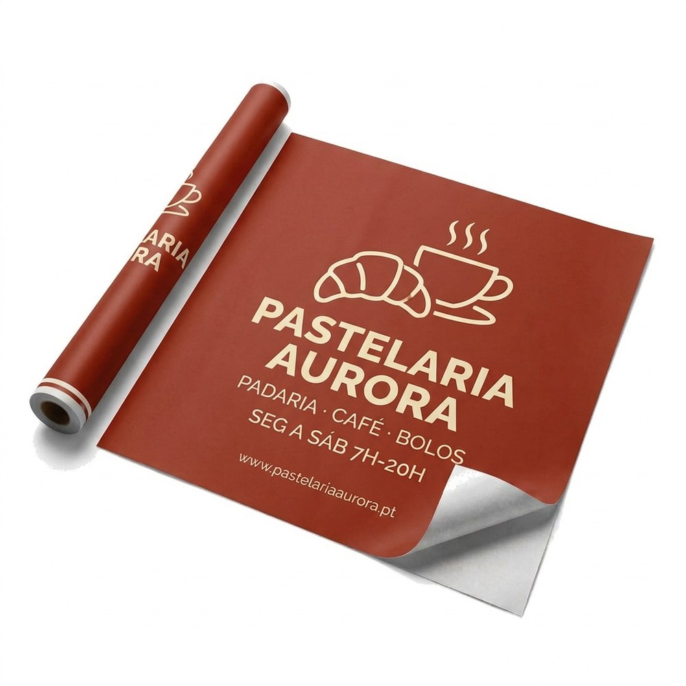 Vinil para Montras Personalizado 1 Vinil para montras personalizado impresso