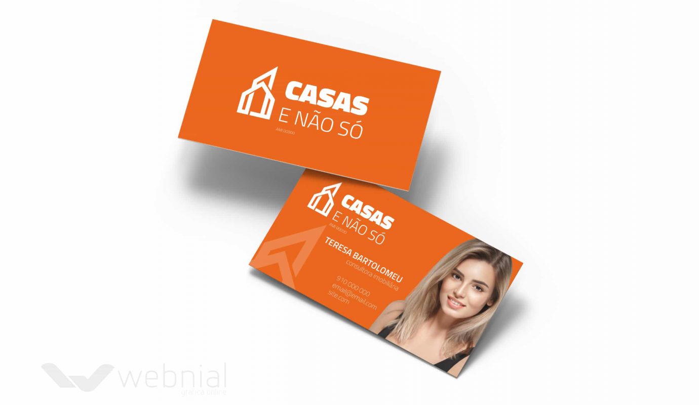 cartões de visita para imobiliárias