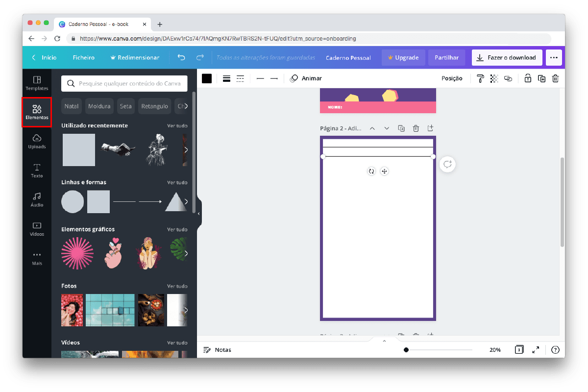 Como Criar Cadernos No Canva Webnial