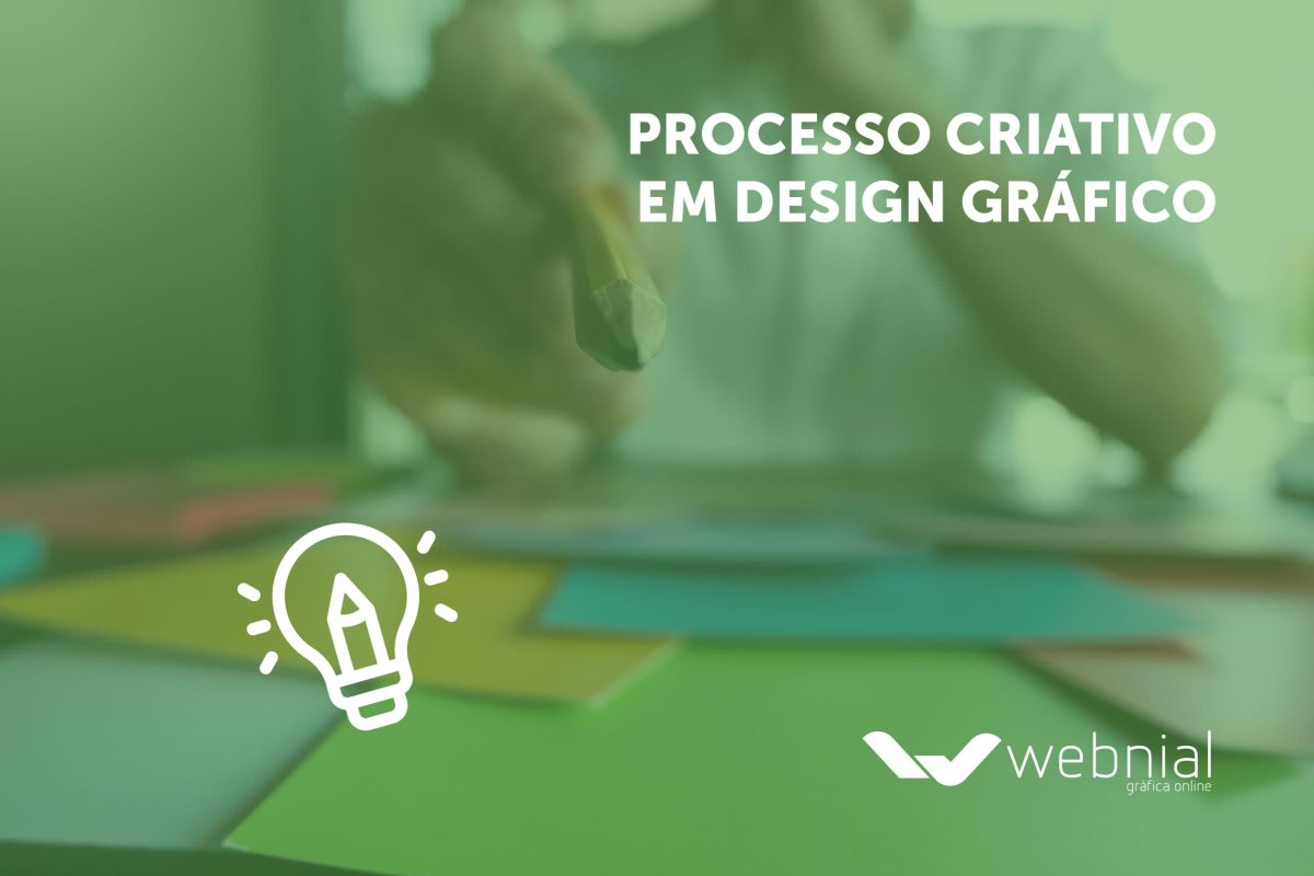 Processo criativo em design gráfico