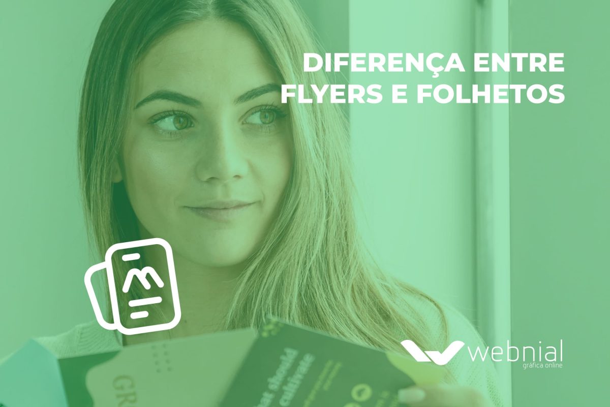 Diferença entre flyers e folhetos