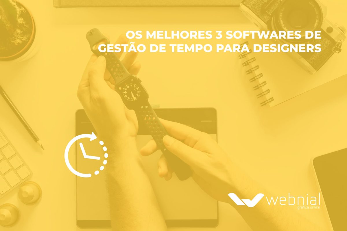 Os melhores 3 softwares de gestão de tempo para designers