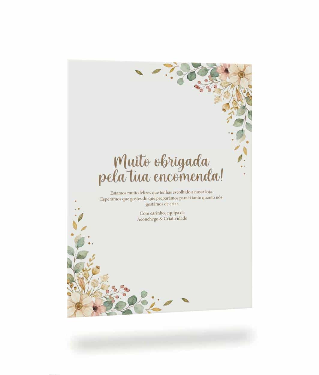 Cartões de Agradecimento