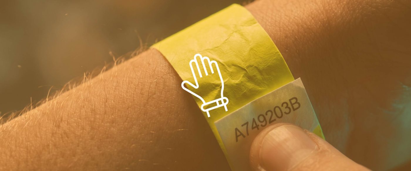 controlo de entradas num evento com pulseiras tyvek 1 1 Controlo de entradas num evento com pulseiras tyvek